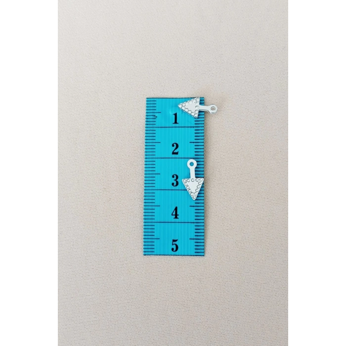 Oya Abiye Bileklik Kolye Pleksi Metalik Plastik Pul Gümüş Renk 24 gram 285 adet - BNC565