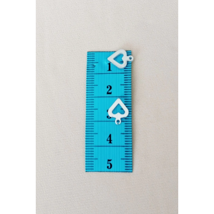 Oya Abiye Bileklik Kolye Pleksi Metalik Plastik Pul Gümüş Renk 8 gram 100 adet - BNC511