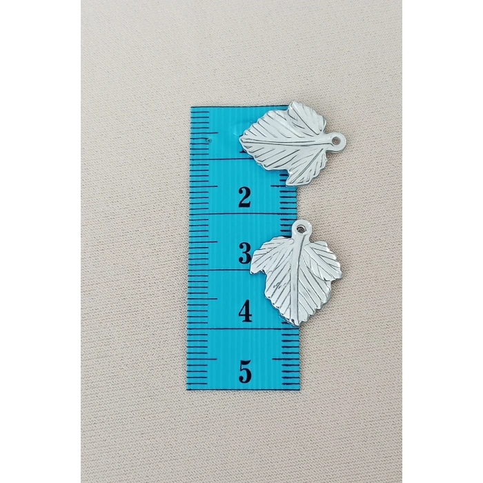 Oya Abiye Bileklik Kolye Pleksi Metalik Plastik Pul Gümüş Renk 8 gram 25 adet - BNC522