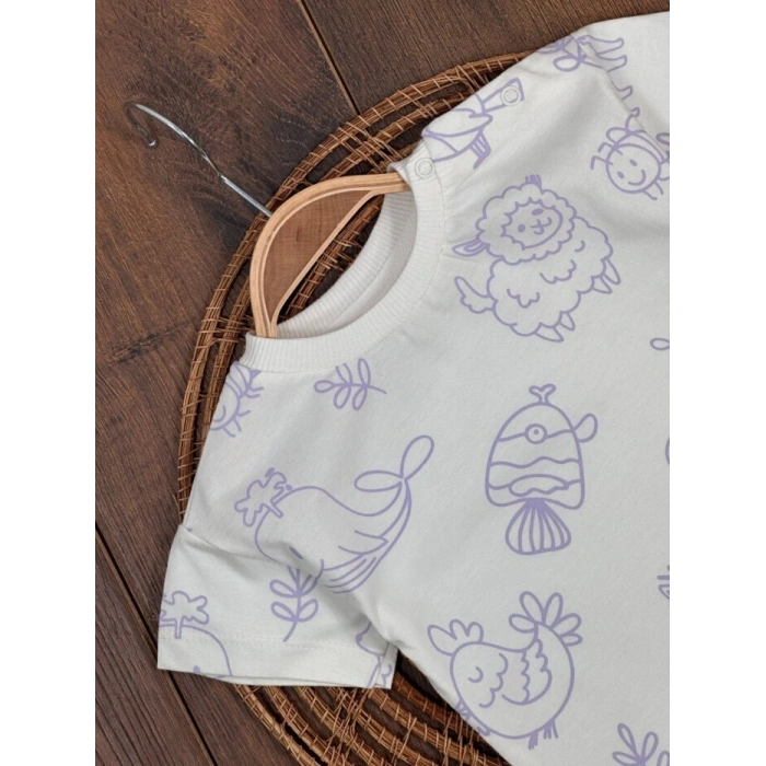 Pamuklu Kiz Bebek 2li Takım