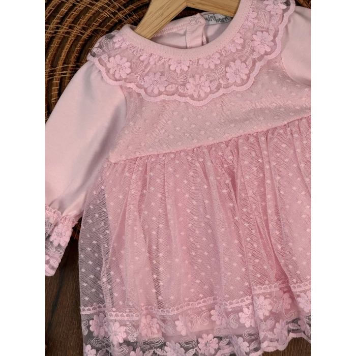 Pamuklu Kız Bebek Tulum