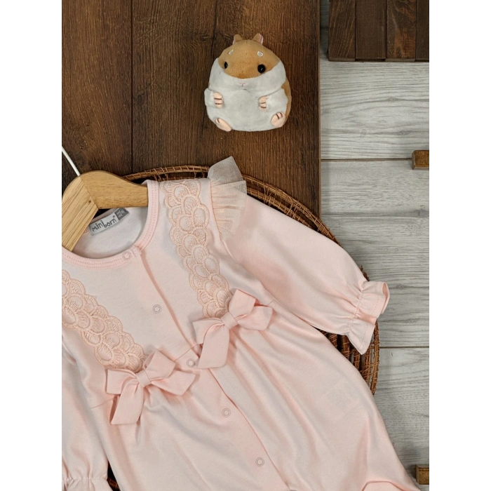 Pamuklu Kız Bebek Tulum