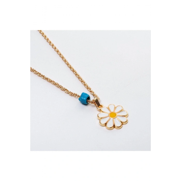 Papatya Figürlü Kolye