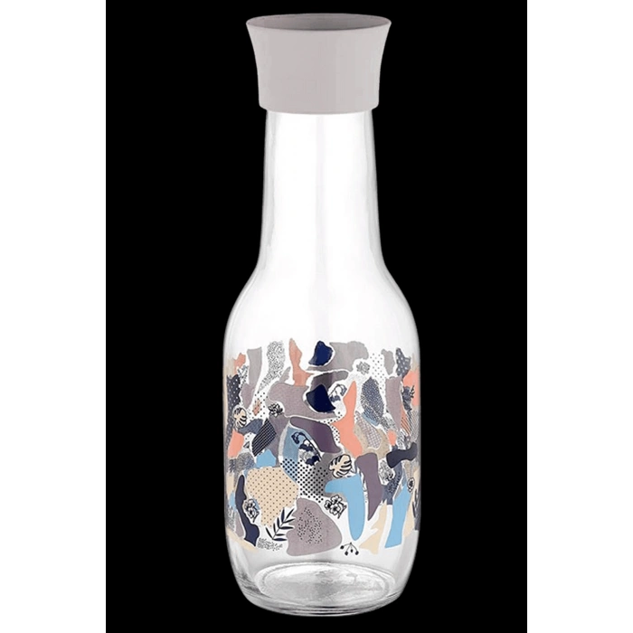 Parçalı Desenli Su Şişesi 1000 Cc -HN-1788