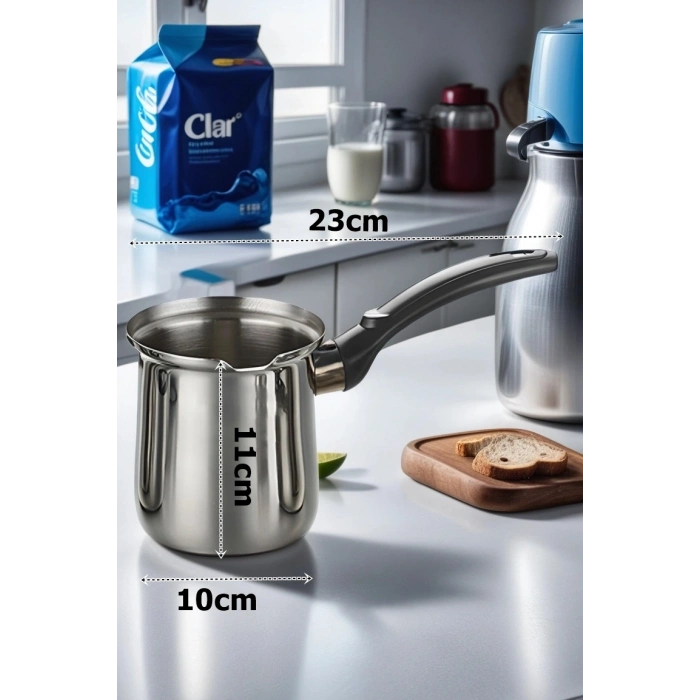 Paslanmaz Çelik Cezve 800 Ml