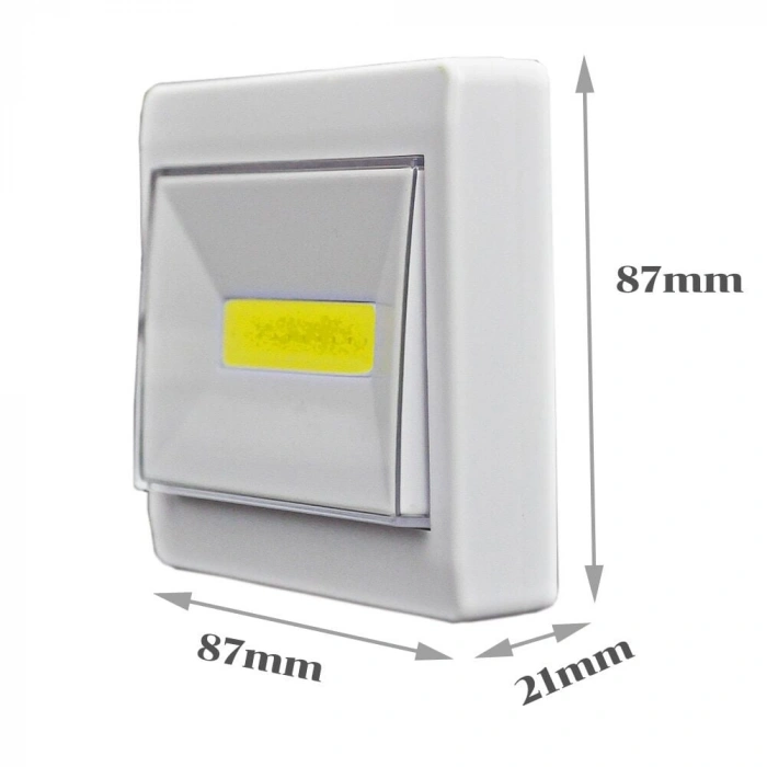 PeakStar PS-801 COB Ledli Mıknatıslı Yapışkanlı Lamba