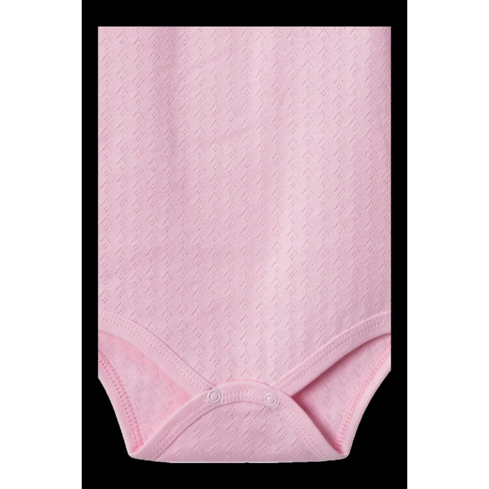 Pembe Askılı Body Zıbın 2-7 YAŞ Çocuklar İçin (1 ADET) Alttan Çıtçıtlı Özel Gereksinimli-D