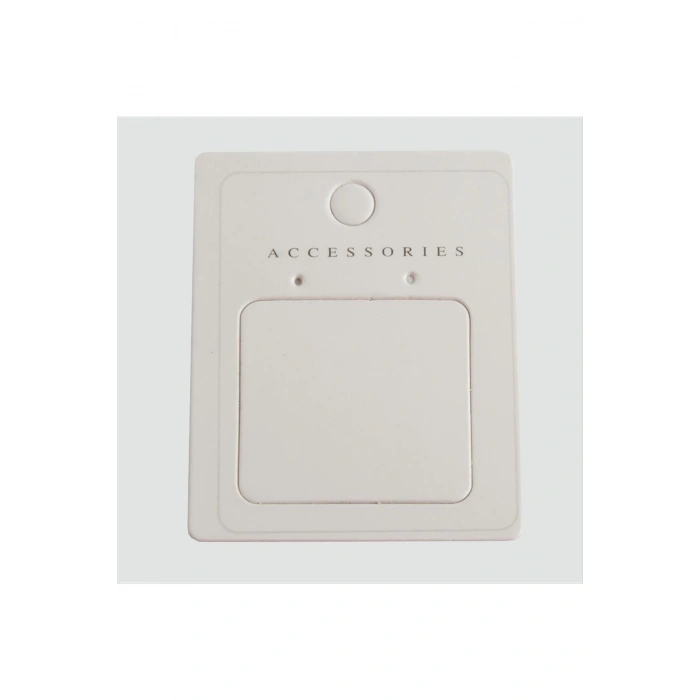 Pencereli Lüx Küpe Kartı 100 Adet