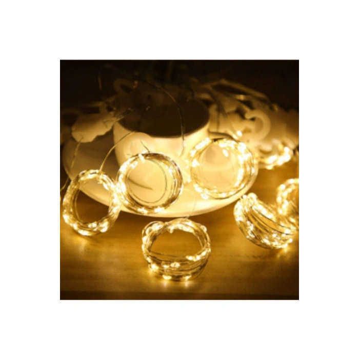 Perde Led  2 Metre Kumandalı 8 Ayrı Moda Sahip ( 2 mt X 2 mt ) Perde Led Peri Led Usb