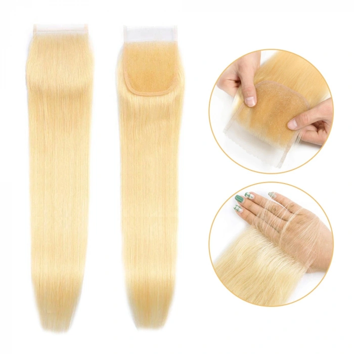 Peruk Tepesi Platin Renk (Closure) 18inch