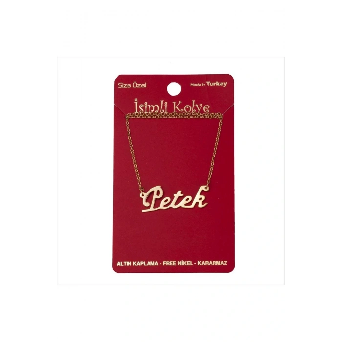 Petek isimli kolye (Kişiye Özel)