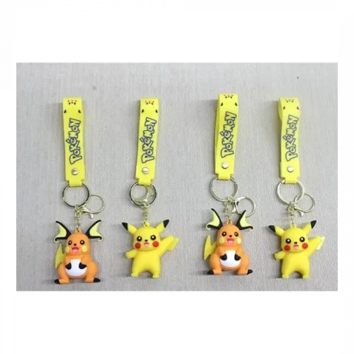 Pikachu Silikon Anahtarlık