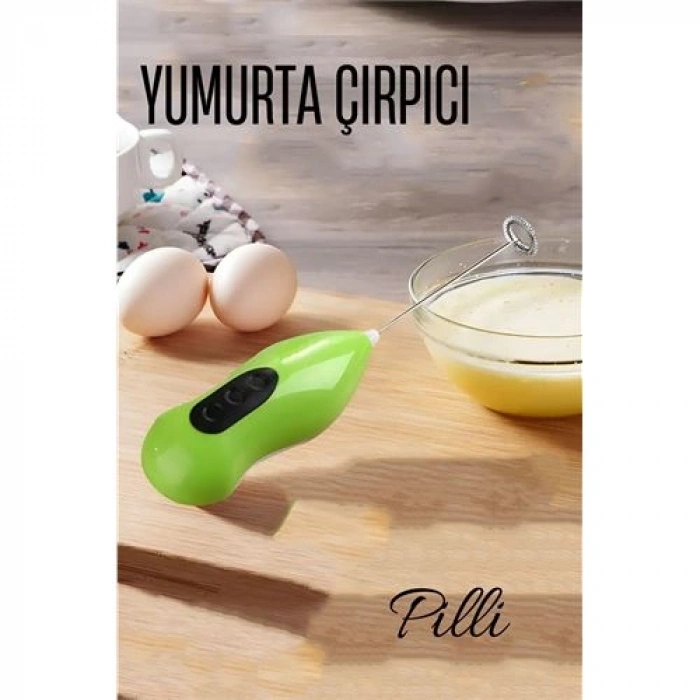 Pilli Yumurta Çırpıcı Mini Pilli Mixer Çırpıcı 721588