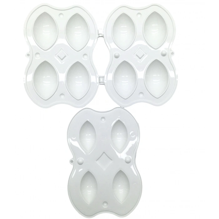 PLASTİK 4LÜ İÇLİ KÖFTE YAPMA KALIP APARATI (4887)