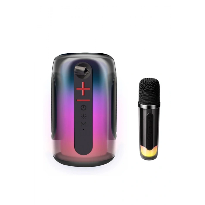 Pluse 8 RGB Kablosuz Hoparlör - Siyah