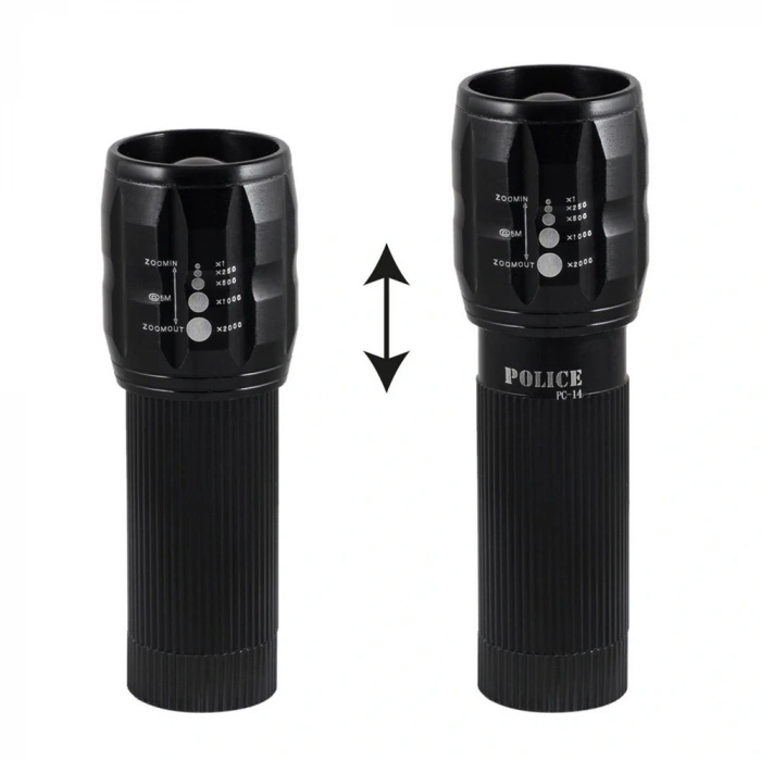 Police Pc-14 Power Led Pilli El Feneri