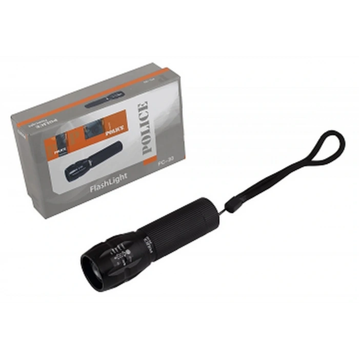 Police Pc-30 Cree Led+zoom Xenon Kızaklı El Feneri