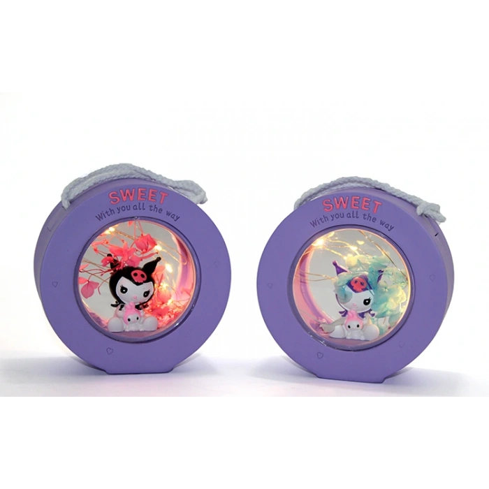 Polyester Kuromi Masa Üstü Lamba Model 2