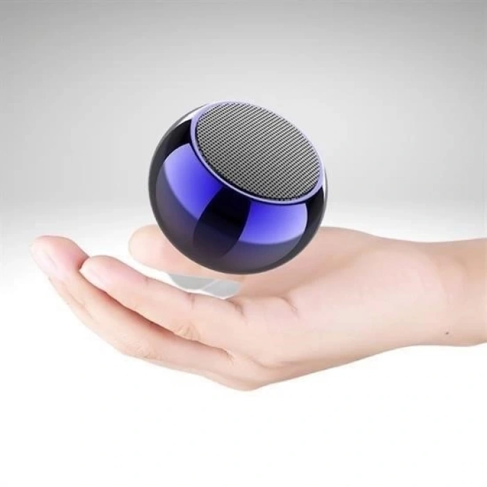 Portatif Taşınabilir Bass Ses Topu Bombası Mini Kablosuz Wireless Bluetooth Hoparlör Speaker