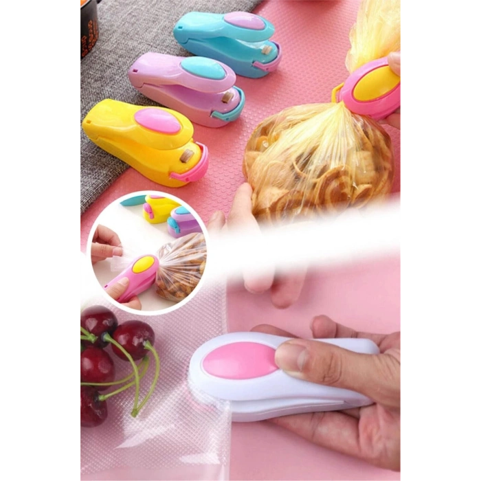 Poşet Kapatıcı - Poşet Ağzı Kapatıcı Isıtmalı Vakumlu Yapıştırma