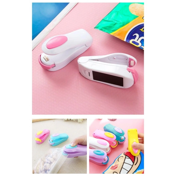 Poşet Kapatıcı - Poşet Ağzı Kapatıcı Isıtmalı Vakumlu Yapıştırma