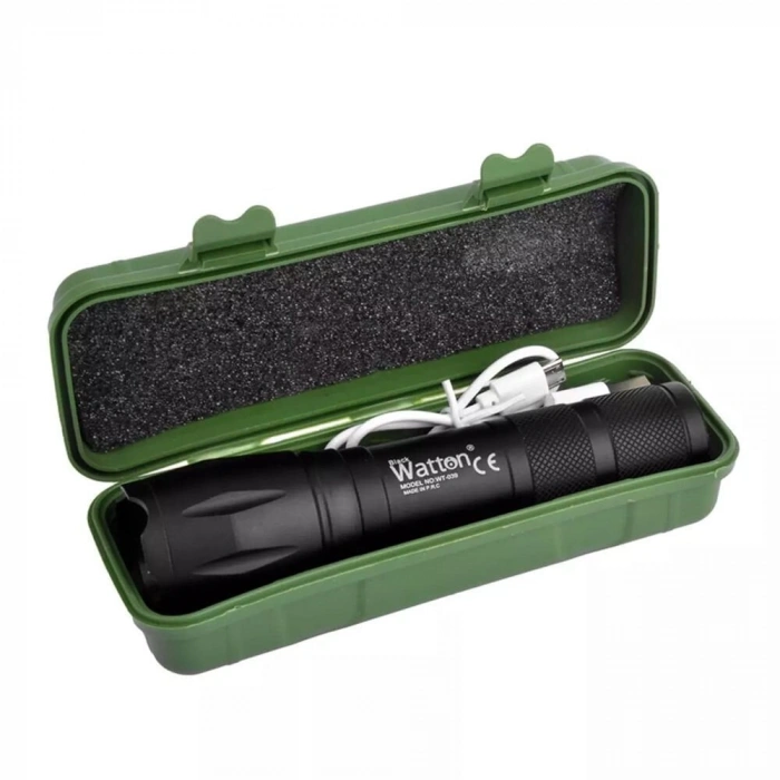 Powerbank Özellikli Uzun Menzilli EL Feneri Wt-039