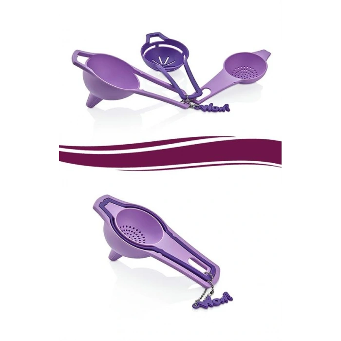 Pratik Yumurta Süzgeci Mini Süzgeç Huni Seti Hepsi Bir Arada (4887)