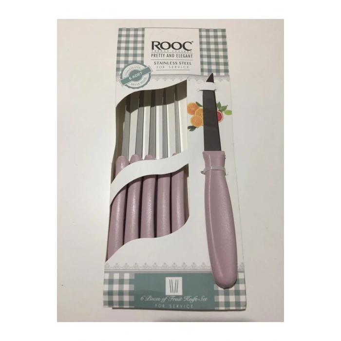 Prety 6lı Meyve Bıçak Seti -MYV-06