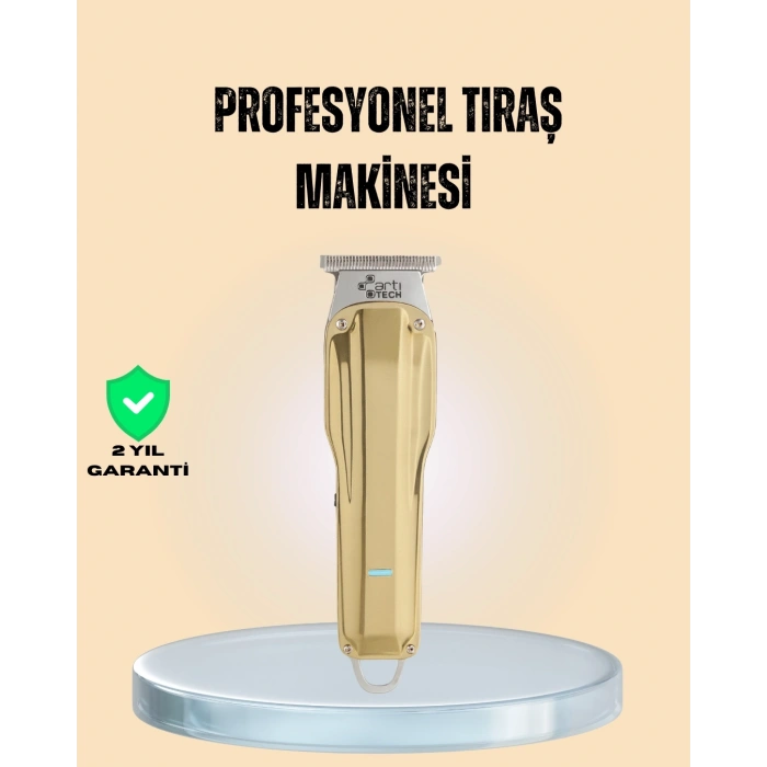 Profesyonel Erkek Tıraş Makinesi Güçlü Kesim Ve Uzun Şarj Süreli