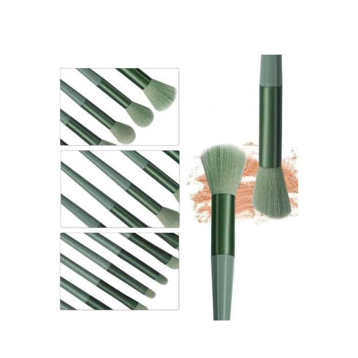 Profesyonel Makyaj Fırça Seti 13 Parça Yumuşak Kıllı Fırça Seti Far Fırçası