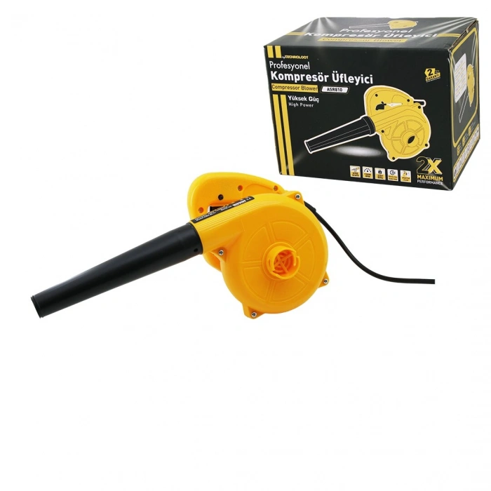 PROFESYONEL MODEL:BL11 HAVA ÜFLEME MAKİNE KÖRÜK - KOMPRESÖR 450W ÜFLEME HIZ = 0.26M3 / DAK.  ASR-810 (4887)