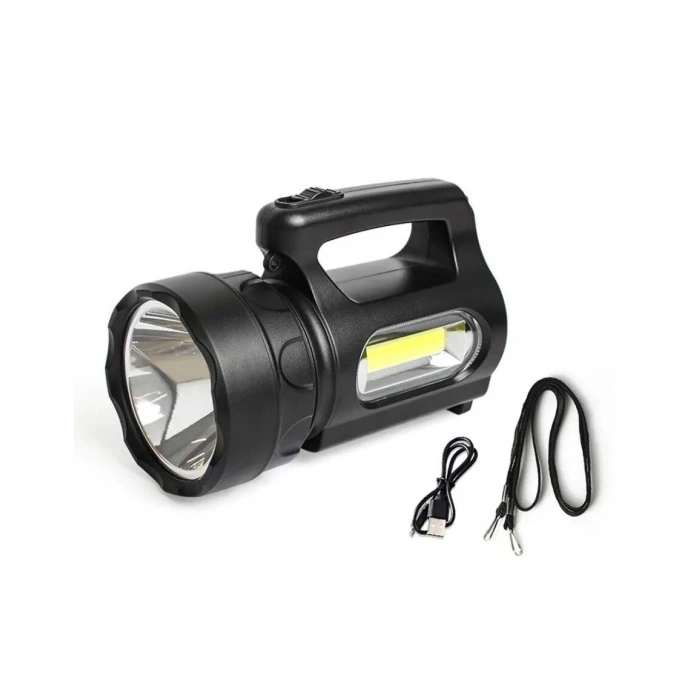 Profesyonel Ultra Güçlü LED El Feneri - Yüksek Performanslı 900 Lümen Aydınlatma