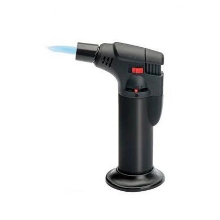 Pürmüz Alev Çakmak 1300°C - Torch Doldurulabilir Depolu Orta Boy