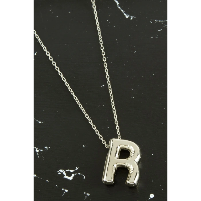 R Harfli Balon Kolye