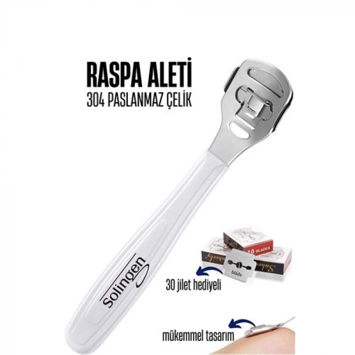 Raspa Aleti 30 Jilet Yedekli Solingen Profesyonel 718813