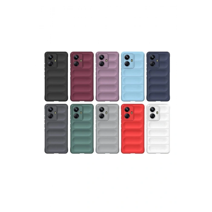 Realme 10 Pro 5G Kılıf Optimum Silikon - Sky Blue