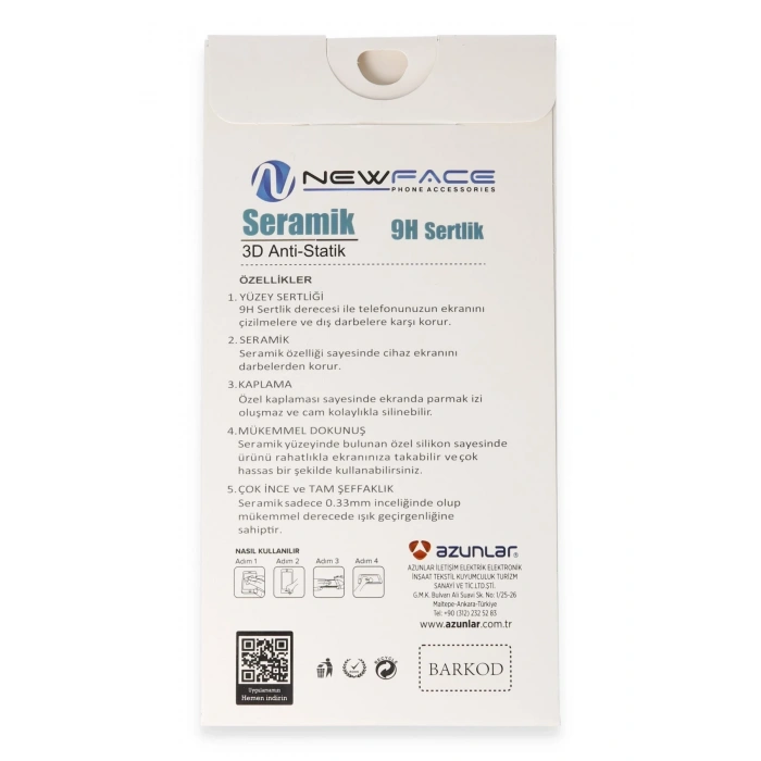 Realme 12 5G 3D Antistatik Seramik Nano Ekran Koruyucu