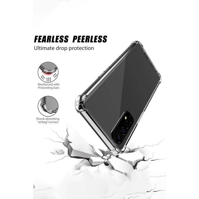 Realme 7 Kılıf Olex Tpu Silikon - Şeffaf