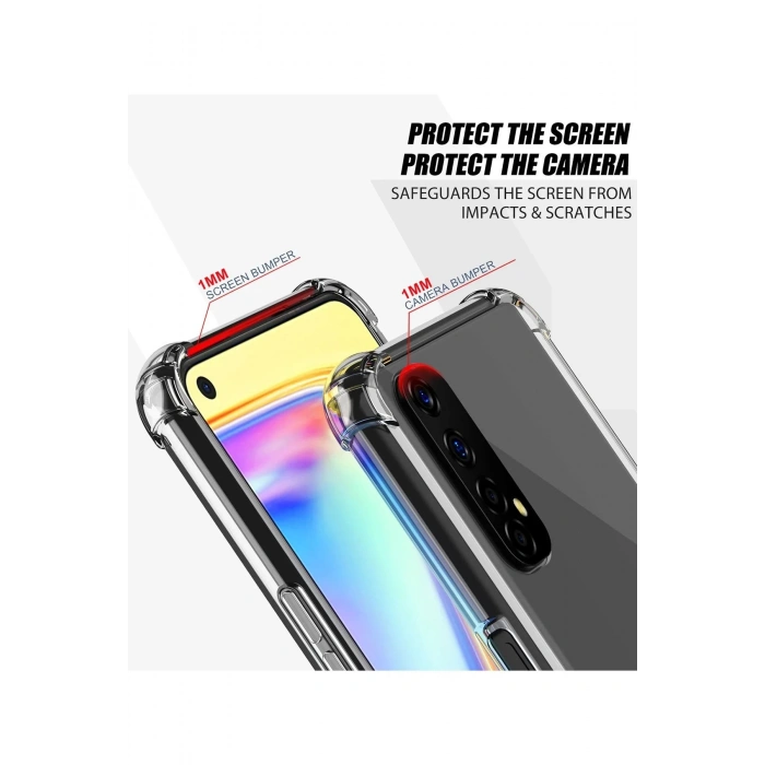 Realme 7 Kılıf Olex Tpu Silikon - Şeffaf