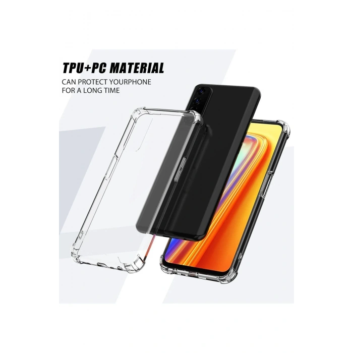 Realme 7 Kılıf Olex Tpu Silikon - Şeffaf