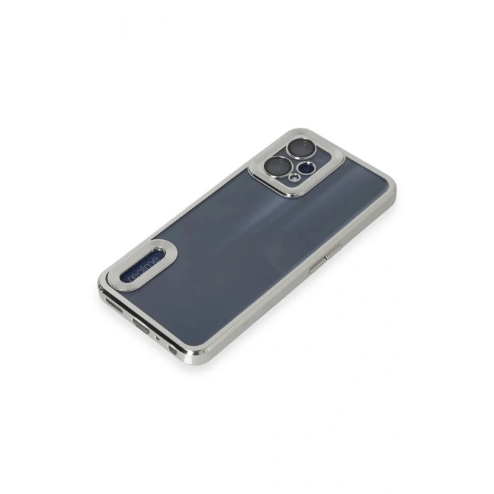 Realme 9 Pro 5G Kılıf Slot Silikon - Gümüş