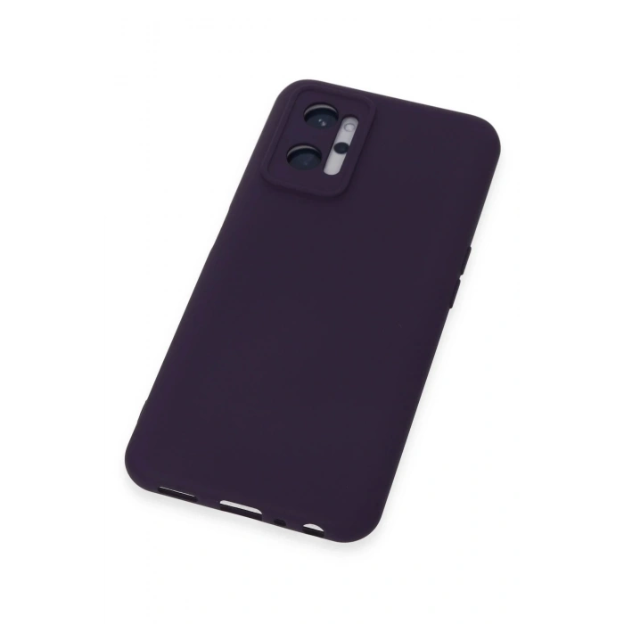 Realme 9i 4G Kılıf Nano içi Kadife Silikon - Mor