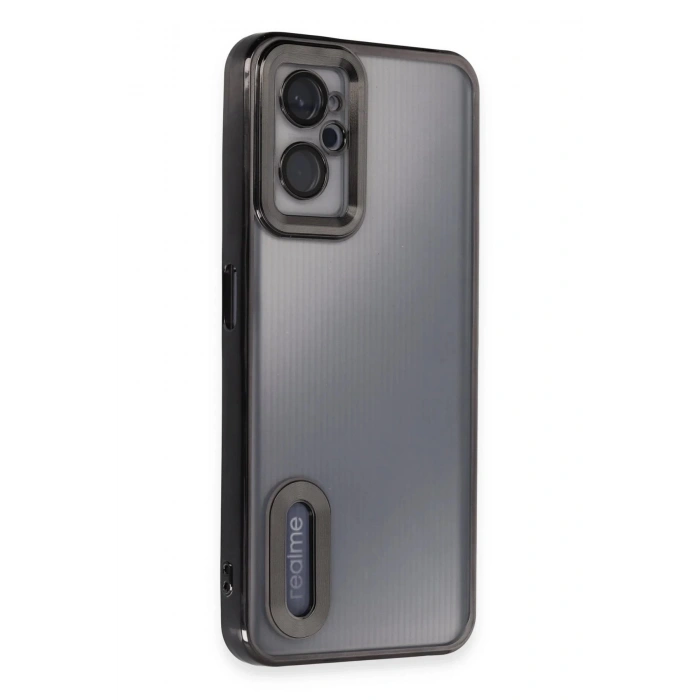 Realme 9i 4G Kılıf Slot Silikon - Siyah