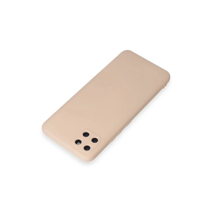 Realme C11 Kılıf Nano içi Kadife Silikon - Pudra