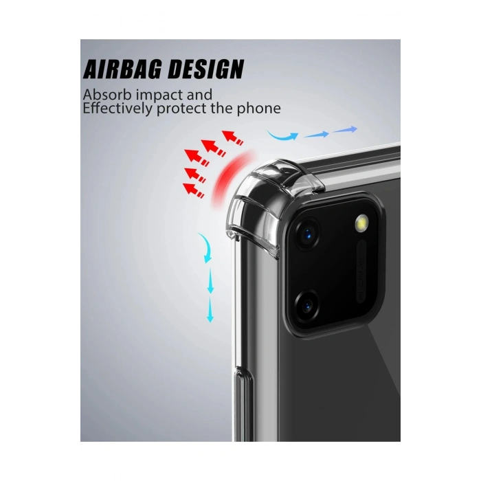 Realme C11 Kılıf Olex Tpu Silikon - Şeffaf