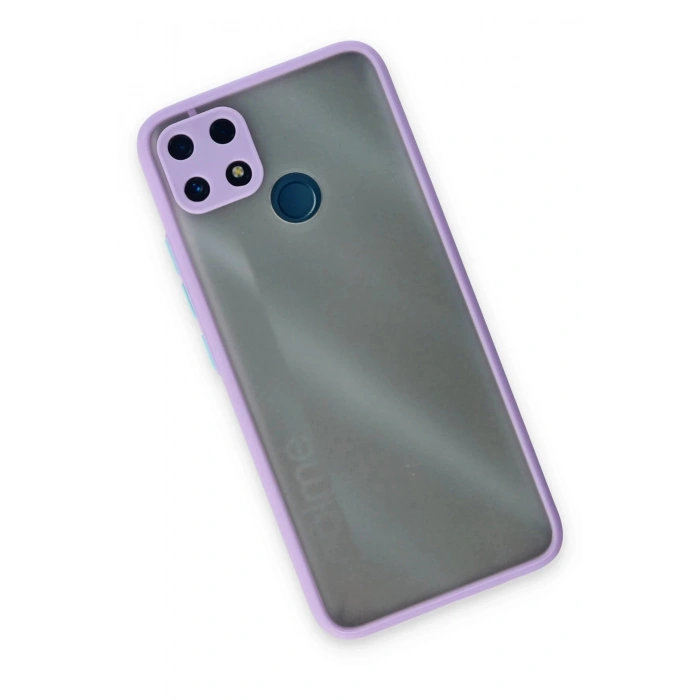 Realme C25 Kılıf Montreal Silikon Kapak - Mor