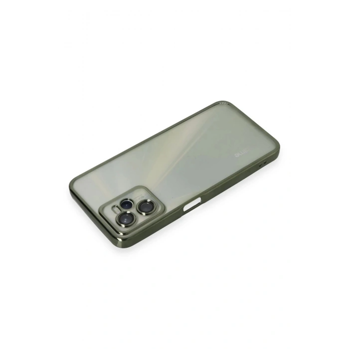 Realme C35 Kılıf Lensli Silikon - Yeşil