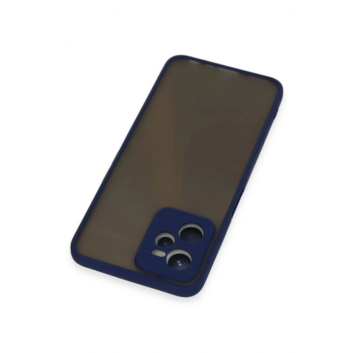 Realme C35 Kılıf Montreal Silikon Kapak - Lacivert