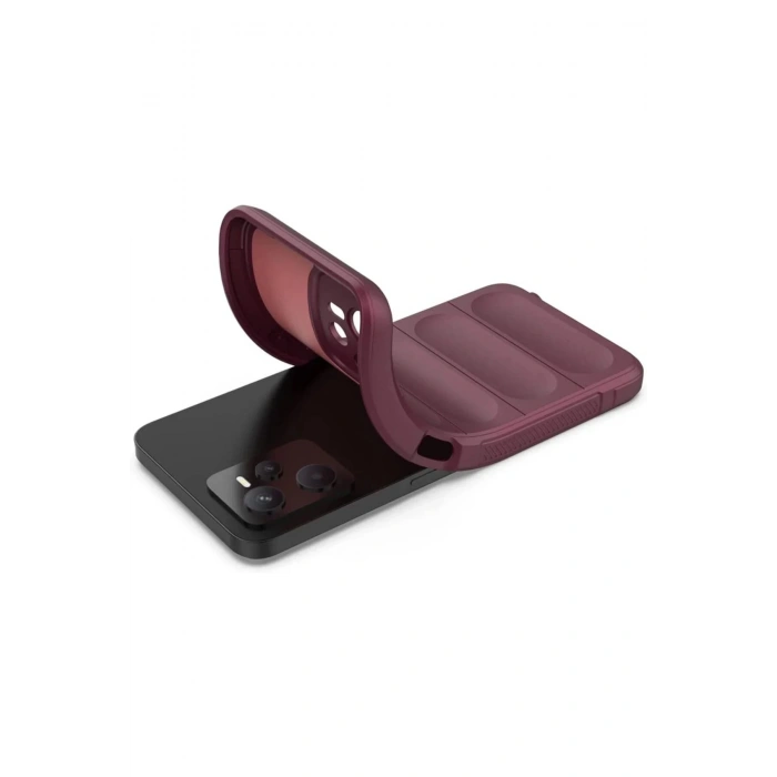 Realme C35 Kılıf Optimum Silikon - Bordo