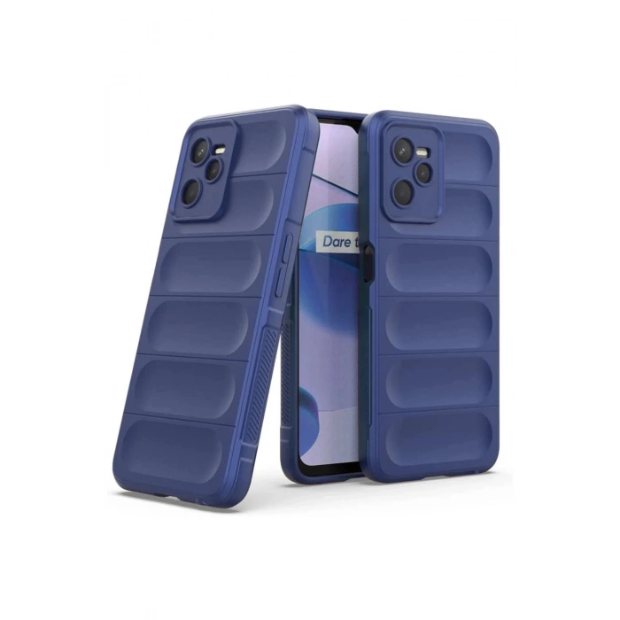 Realme C35 Kılıf Optimum Silikon - Lacivert